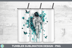 GorgeousTeal Drips Tumbler design.