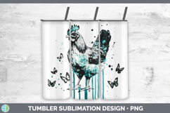 GorgeousTeal Drips BS01 Tumbler design.
