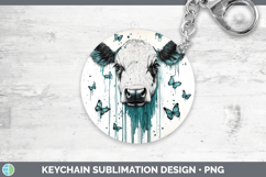 GorgeousTeal Drips BS01 Keychain design.