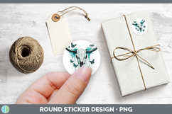 GorgeousTeal Drips BS01 Stickers design.