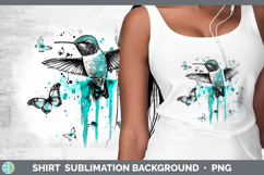GorgeousTeal Drips BS01 Shirt design.