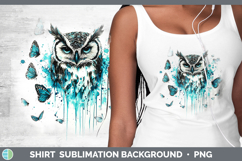 GorgeousTeal Drips BS01 Shirt design.