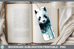 GorgeousTeal Drips BS01 Bookmark design.