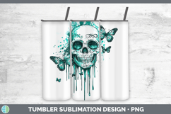 GorgeousTeal Drips BS01 Tumbler design.