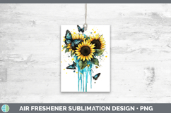 GorgeousTeal Drips BS01 Air Freshener design.