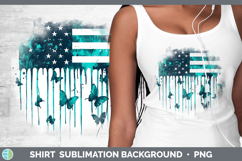 GorgeousTeal Drips BS01 Shirt design.