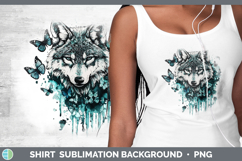 GorgeousTeal Drips BS01 Shirt design.