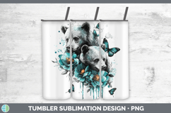 GorgeousTeal Drips BS02 Tumbler design.