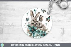 GorgeousTeal Drips BS02 Keychain design.