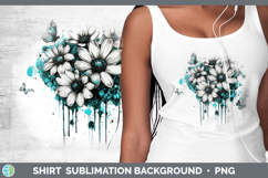 GorgeousTeal Drips BS02 Shirt design.