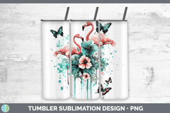 GorgeousTeal Drips BS02 Tumbler design.