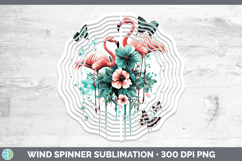 GorgeousTeal Drips BS02 Wind Spinner design.