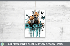 GorgeousTeal Drips BS02 Air Freshener design.