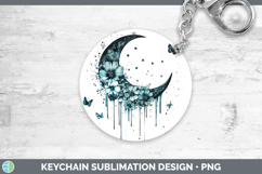 GorgeousTeal Drips BS02 Keychain design.