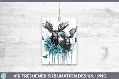 GorgeousTeal Drips BS02 Air Freshener design.