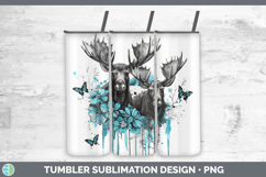 GorgeousTeal Drips BS02 Tumbler design.