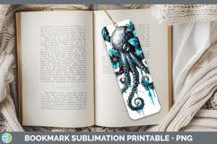 GorgeousTeal Drips BS02 Bookmark design.