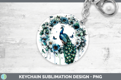 GorgeousTeal Drips BS02 Keychain design.