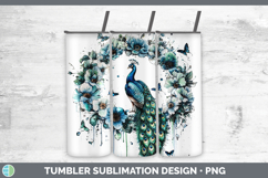 GorgeousTeal Drips BS02 Tumbler design.
