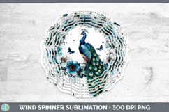 GorgeousTeal Drips BS02 Wind Spinner design.