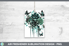 GorgeousTeal Drips BS02 Air Freshener design.