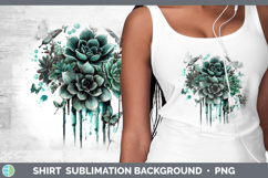 GorgeousTeal Drips BS02 Shirt design.