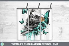 GorgeousTeal Drips BS02 Tumbler design.