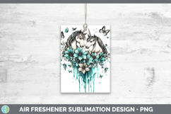 GorgeousTeal Drips BS02 Air Freshener design.