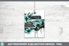 GorgeousTeal Drips BS02 Air Freshener design.