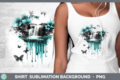 GorgeousTeal Drips BS02 Shirt design.