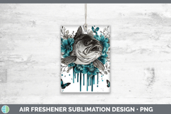 GorgeousTeal Drips Air Freshener design.