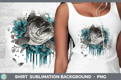 GorgeousTeal Drips Shirt design.
