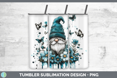 GorgeousTeal Drips Tumbler design.