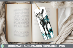 GorgeousTeal Drips Bookmark design.