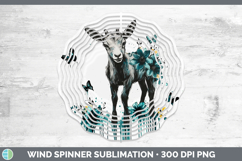 GorgeousTeal Drips Wind Spinner design.