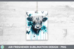 GorgeousTeal Drips Air Freshener design.