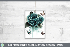 GorgeousTeal Drips Air Freshener design.
