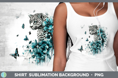 GorgeousTeal Drips Shirt design.