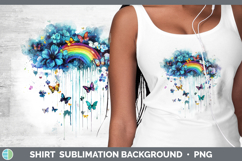 GorgeousTeal Drips Shirt design.