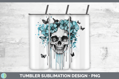 GorgeousTeal Drips Tumbler design.