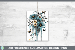 GorgeousTeal Drips Air Freshener design.