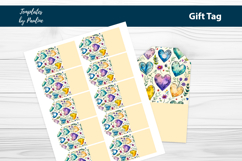 Printable Heart Product Label