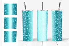 Glitter Tumbler Wrap Sublimation. Colored Designs 20oz Product Image 8