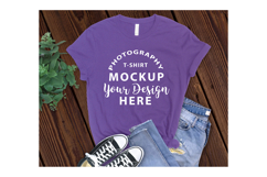 Bella Canvas 3001 T-shirt mockup BUNDLE 36 colors Product Image 29