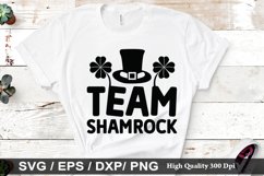 Team shamrock SVG - St. Patrick&#039;s Day Design Product Image 1
