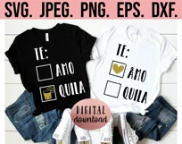 Tequila Te Amo SVG - Bachelorette SVG - Wedding Bridal Party Product Image 2