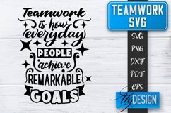 Teamwork SVG | Team Quotes SVG | Dream Team SVG | Leadership Product Image 1