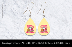Sweet Treats Forever Teardrop Earring Sublimation Product Image 1
