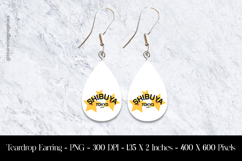 Shibuya Tokyo Japan Teardrop Earring Sublimation Product Image 1
