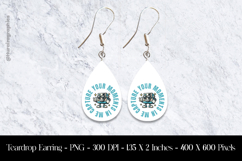 Capure Your Moments In Me Teardrop Earring Sublimation Product Image 1